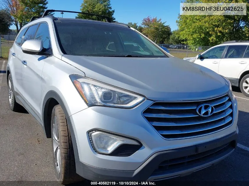 2014 Hyundai Santa Fe Gls VIN: KM8SRDHF3EU042625 Lot: 40582119