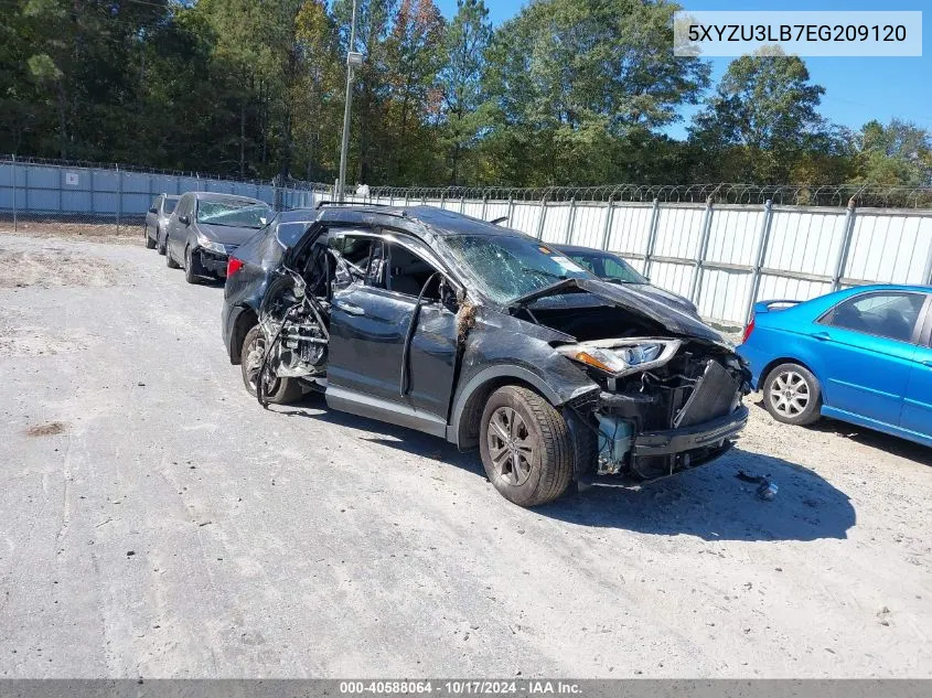 5XYZU3LB7EG209120 2014 Hyundai Santa Fe Sport 2.4L