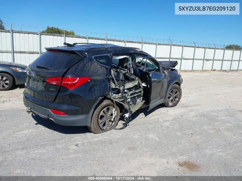 5XYZU3LB7EG209120 2014 Hyundai Santa Fe Sport 2.4L