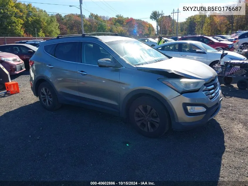 2014 Hyundai Santa Fe Sport 2.4L VIN: 5XYZUDLB5EG176687 Lot: 40602886