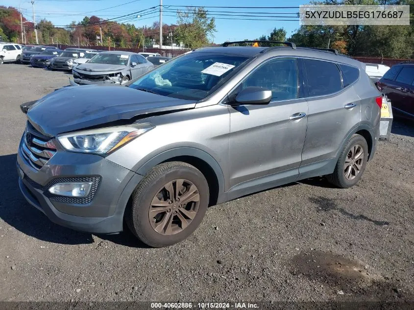 2014 Hyundai Santa Fe Sport 2.4L VIN: 5XYZUDLB5EG176687 Lot: 40602886