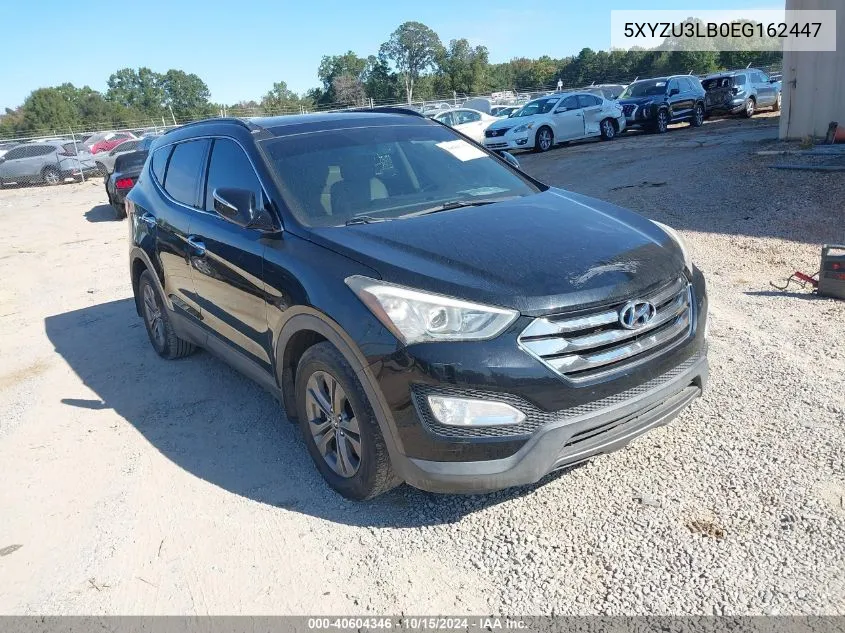 2014 Hyundai Santa Fe Sport 2.4L VIN: 5XYZU3LB0EG162447 Lot: 40604346