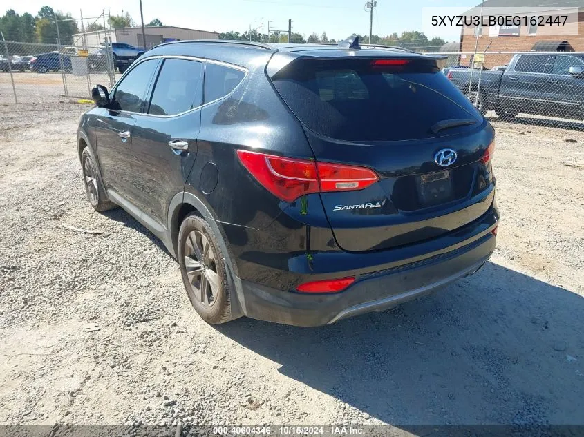 2014 Hyundai Santa Fe Sport 2.4L VIN: 5XYZU3LB0EG162447 Lot: 40604346