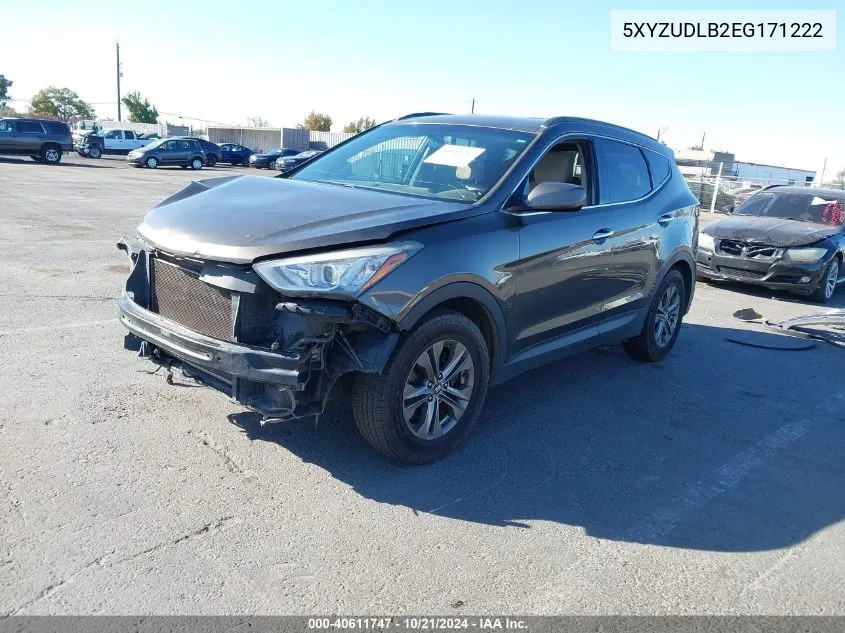 5XYZUDLB2EG171222 2014 Hyundai Santa Fe Sport 2.4L