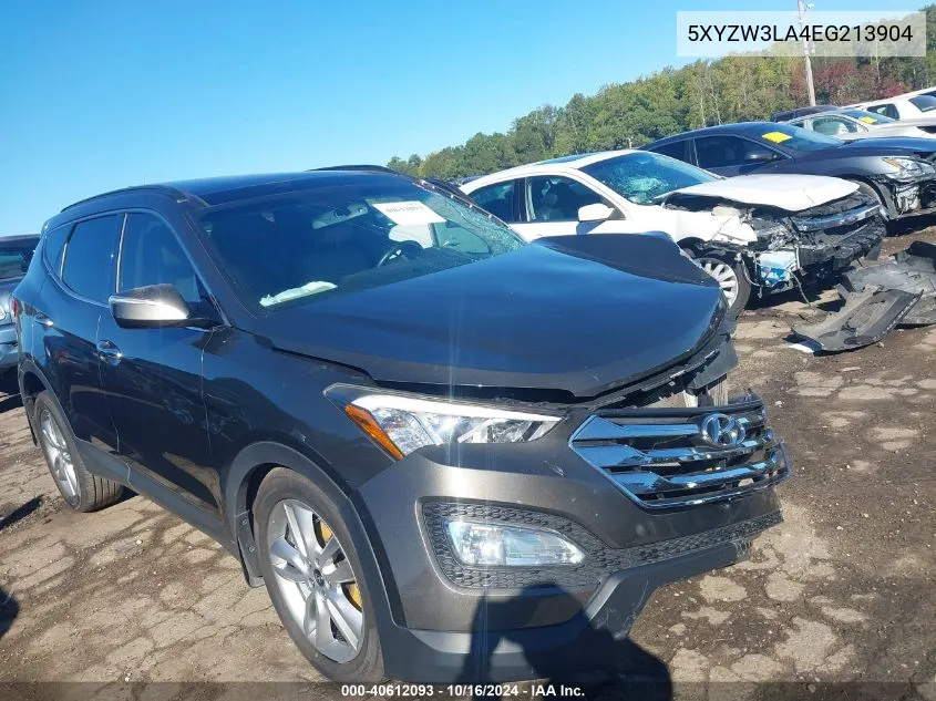 2014 Hyundai Santa Fe Sport 2.0L Turbo VIN: 5XYZW3LA4EG213904 Lot: 40612093