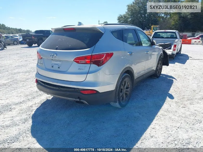 5XYZU3LB5EG192821 2014 Hyundai Santa Fe Sport 2.4L