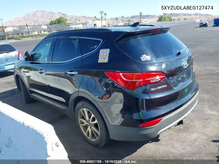 2014 Hyundai Santa Fe Sport 2.0L Turbo VIN: 5XYZUDLA8EG127474 Lot: 40621188