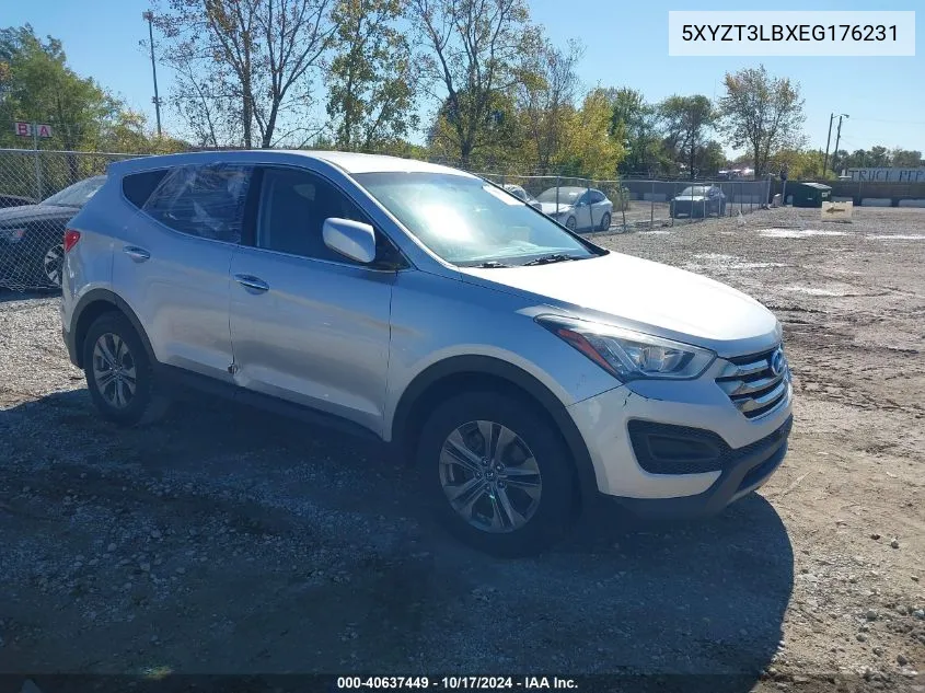 2014 Hyundai Santa Fe Sport 2.4L VIN: 5XYZT3LBXEG176231 Lot: 40637449