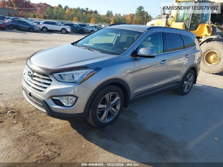 KM8SNDHF1EU079992 2014 Hyundai Santa Fe Gls