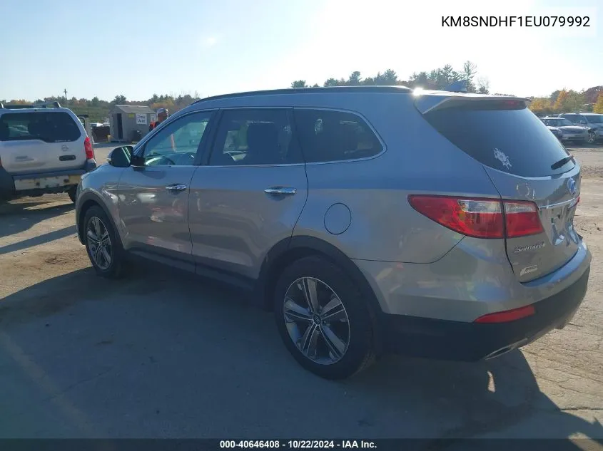 KM8SNDHF1EU079992 2014 Hyundai Santa Fe Gls