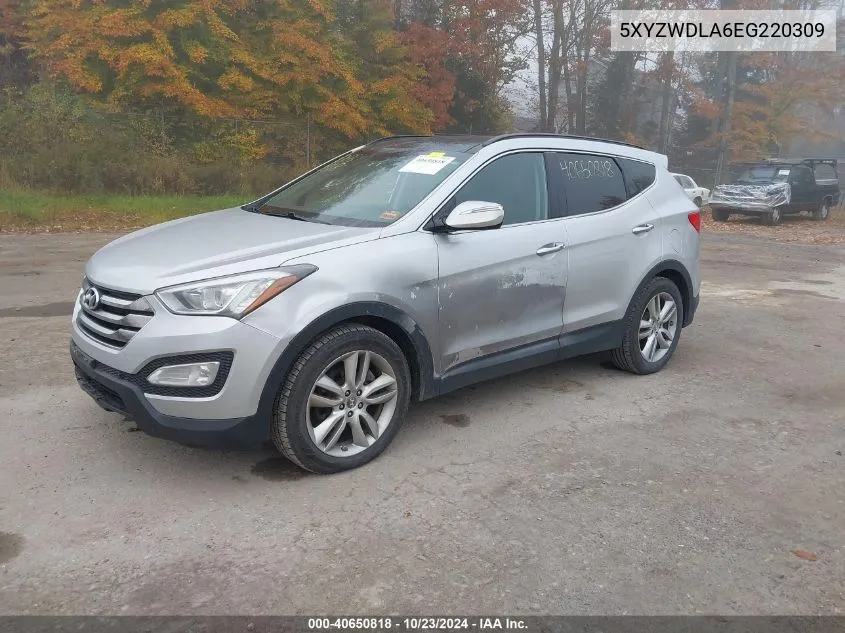 2014 Hyundai Santa Fe Sport 2.0L Turbo VIN: 5XYZWDLA6EG220309 Lot: 40650818