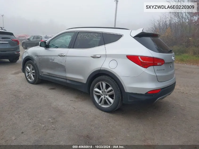 2014 Hyundai Santa Fe Sport 2.0L Turbo VIN: 5XYZWDLA6EG220309 Lot: 40650818