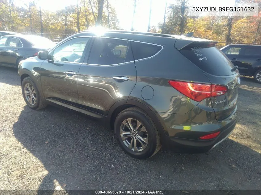 5XYZUDLB9EG151632 2014 Hyundai Santa Fe Sport