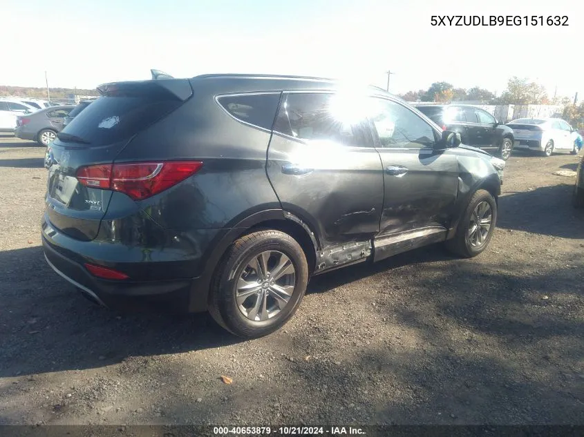 5XYZUDLB9EG151632 2014 Hyundai Santa Fe Sport