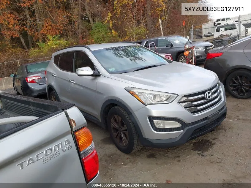 2014 Hyundai Santa Fe Sport VIN: 5XYZUDLB3EG127911 Lot: 40655120