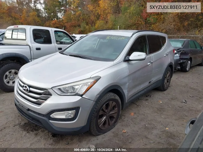 2014 Hyundai Santa Fe Sport VIN: 5XYZUDLB3EG127911 Lot: 40655120