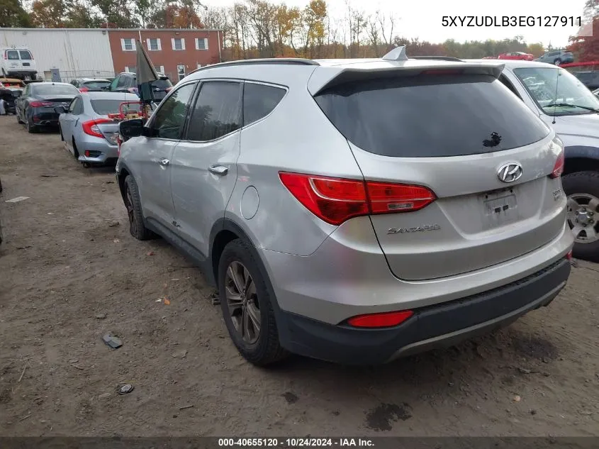 2014 Hyundai Santa Fe Sport VIN: 5XYZUDLB3EG127911 Lot: 40655120