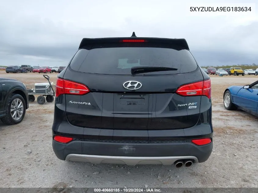 2014 Hyundai Santa Fe Sport VIN: 5XYZUDLA9EG183634 Lot: 40660185