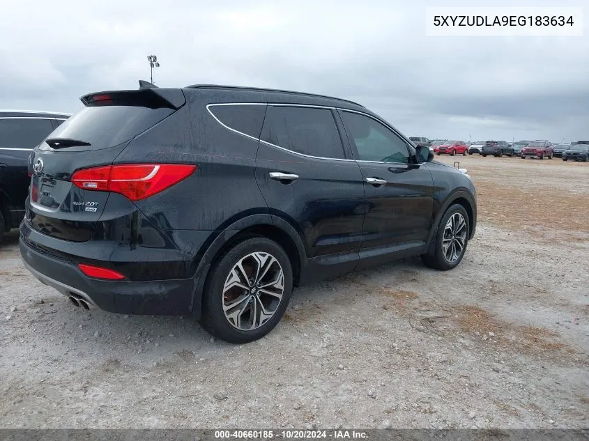 2014 Hyundai Santa Fe Sport VIN: 5XYZUDLA9EG183634 Lot: 40660185