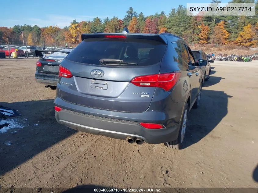 5XYZUDLA9EG217734 2014 Hyundai Santa Fe Sport 2.0L Turbo