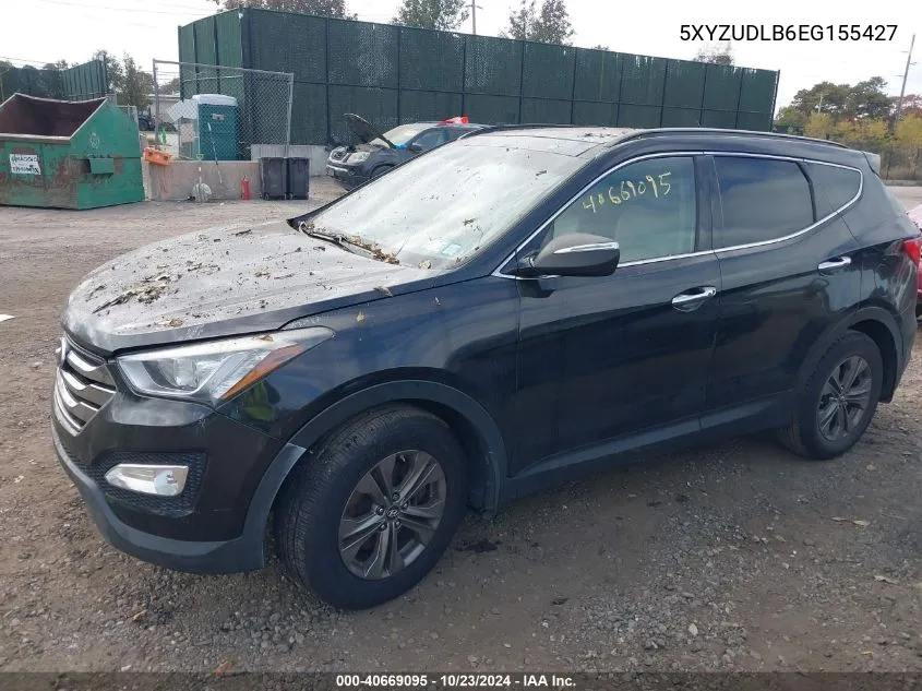 5XYZUDLB6EG155427 2014 Hyundai Santa Fe Sport 2.4L