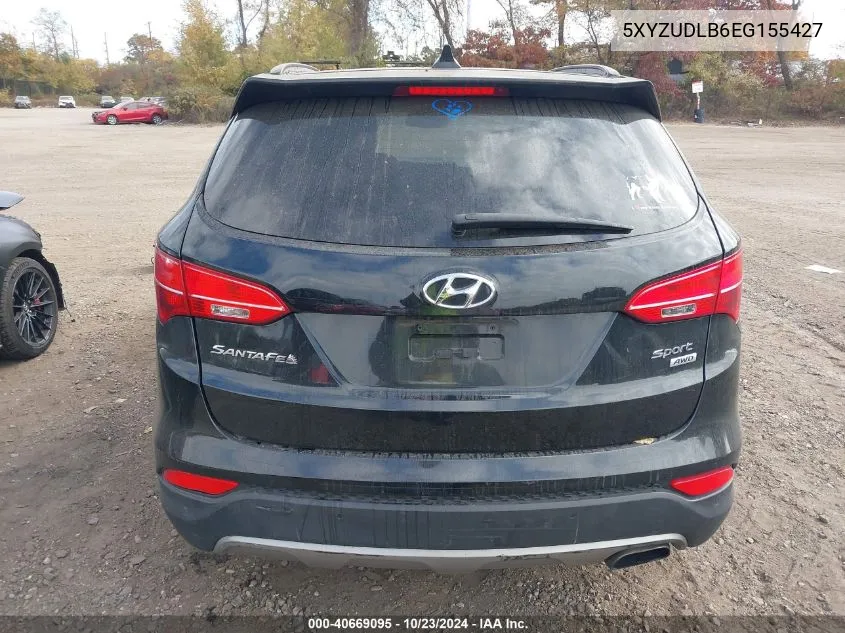 2014 Hyundai Santa Fe Sport 2.4L VIN: 5XYZUDLB6EG155427 Lot: 40669095