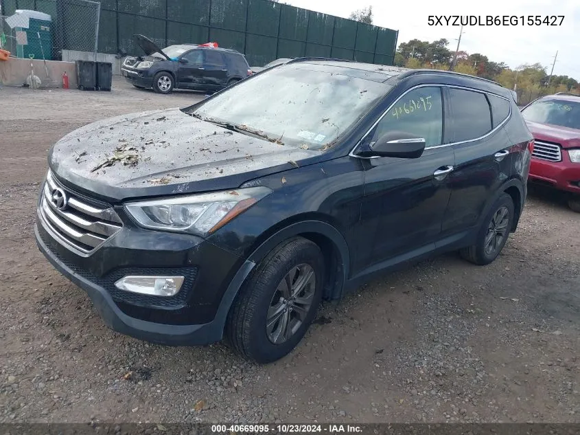 5XYZUDLB6EG155427 2014 Hyundai Santa Fe Sport 2.4L