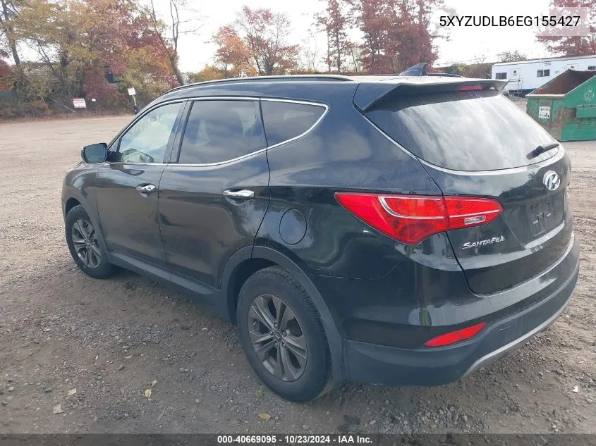 2014 Hyundai Santa Fe Sport 2.4L VIN: 5XYZUDLB6EG155427 Lot: 40669095