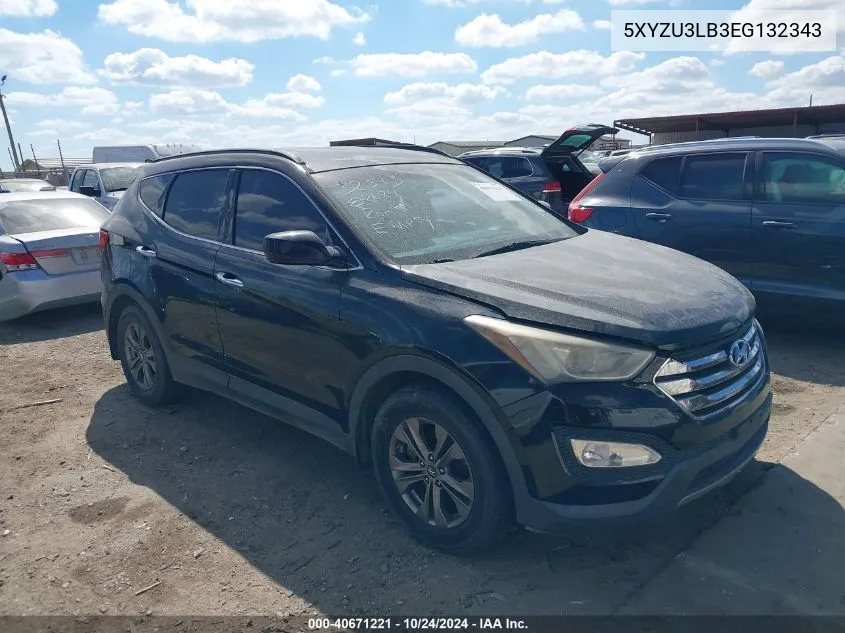 2014 Hyundai Santa Fe Sport VIN: 5XYZU3LB3EG132343 Lot: 40671221