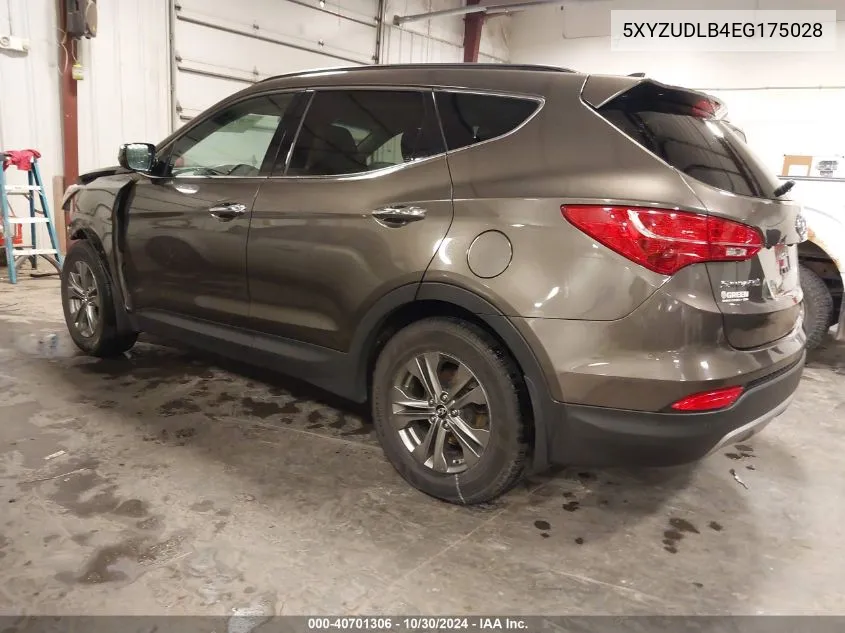 2014 Hyundai Santa Fe Sport 2.4L VIN: 5XYZUDLB4EG175028 Lot: 40701306