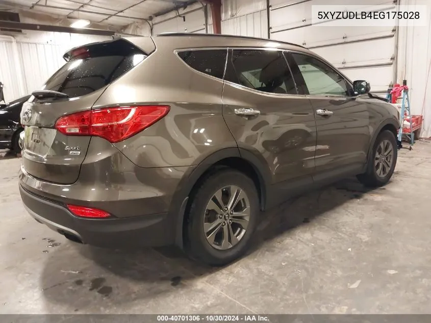 5XYZUDLB4EG175028 2014 Hyundai Santa Fe Sport 2.4L