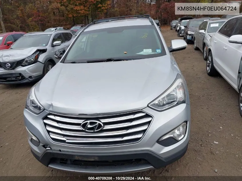 2014 Hyundai Santa Fe Gls VIN: KM8SN4HF0EU064724 Lot: 40709208