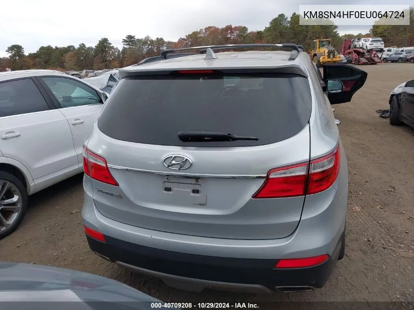 2014 Hyundai Santa Fe Gls VIN: KM8SN4HF0EU064724 Lot: 40709208