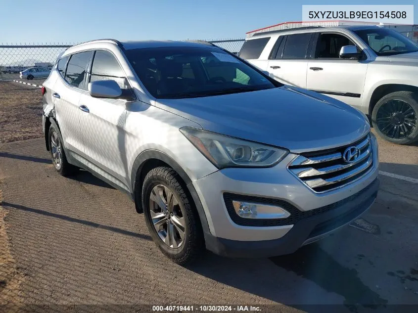 2014 Hyundai Santa Fe Sport 2.4L VIN: 5XYZU3LB9EG154508 Lot: 40719441