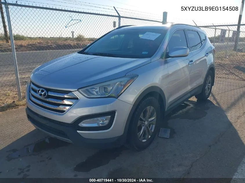 5XYZU3LB9EG154508 2014 Hyundai Santa Fe Sport 2.4L