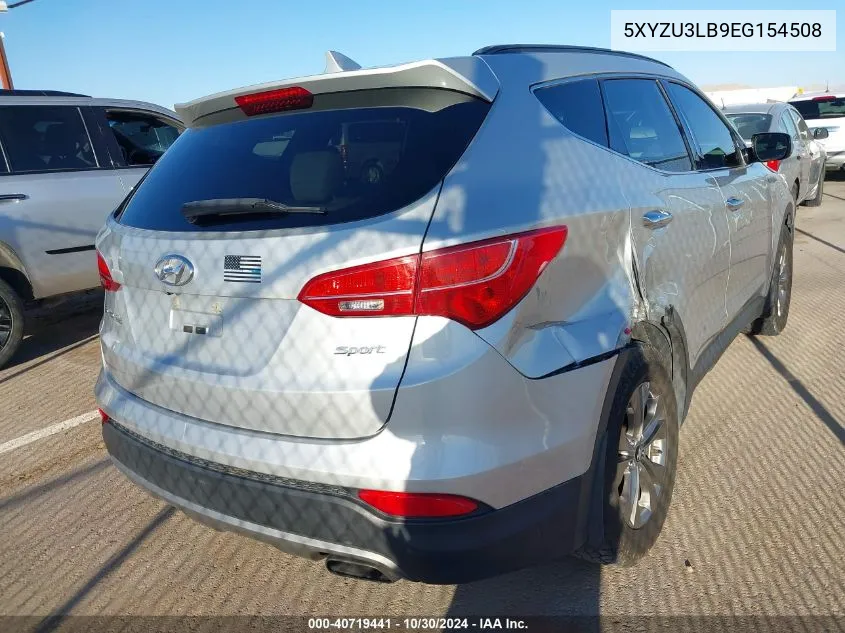 5XYZU3LB9EG154508 2014 Hyundai Santa Fe Sport 2.4L