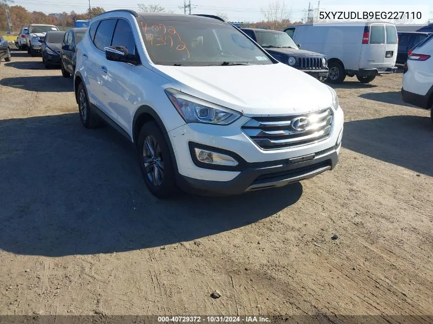 2014 Hyundai Santa Fe Sport 2.4L VIN: 5XYZUDLB9EG227110 Lot: 40729372