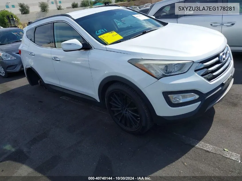 5XYZU3LA7EG178281 2014 Hyundai Santa Fe Sport 2.0L Turbo