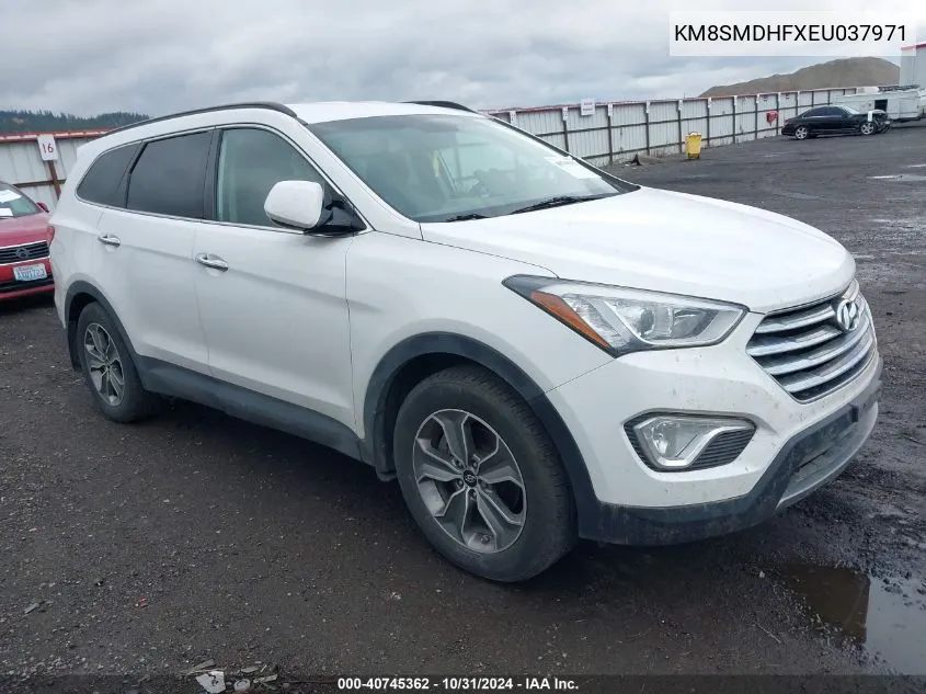 2014 Hyundai Santa Fe Gls VIN: KM8SMDHFXEU037971 Lot: 40745362