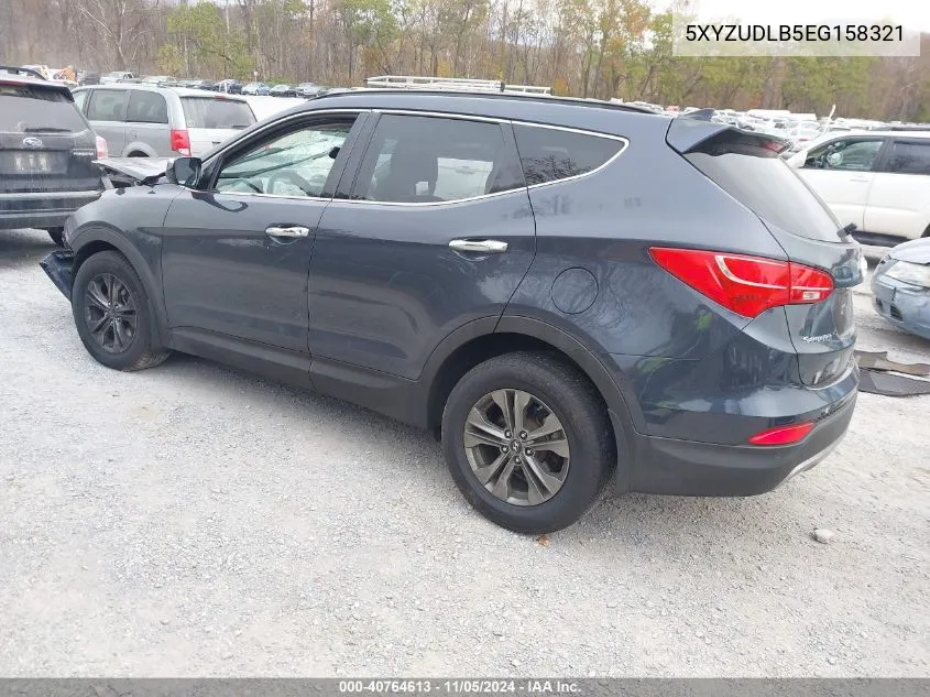 2014 Hyundai Santa Fe Sport 2.4L VIN: 5XYZUDLB5EG158321 Lot: 40764613