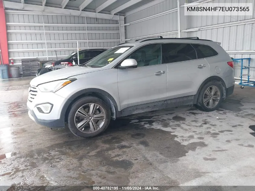 2014 Hyundai Santa Fe Limited VIN: KM8SN4HF7EU073565 Lot: 40782195