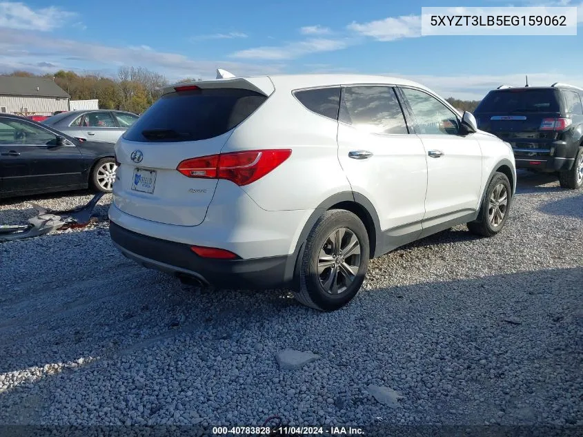 2014 Hyundai Santa Fe Sport 2.4L VIN: 5XYZT3LB5EG159062 Lot: 40783828