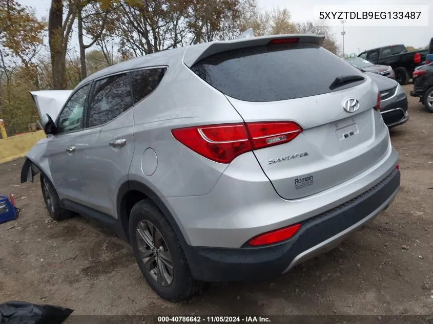 2014 Hyundai Santa Fe Sport 2.4L VIN: 5XYZTDLB9EG133487 Lot: 40786642