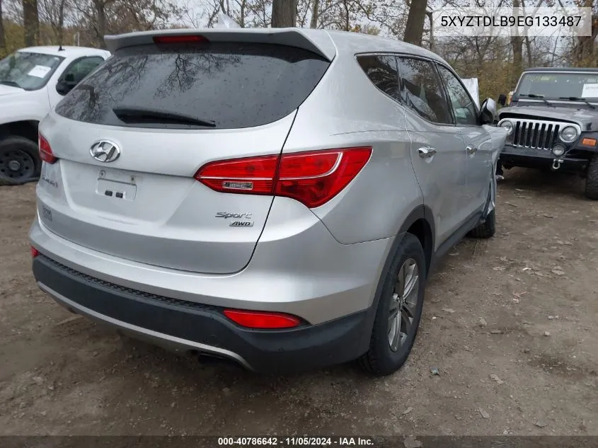 2014 Hyundai Santa Fe Sport 2.4L VIN: 5XYZTDLB9EG133487 Lot: 40786642