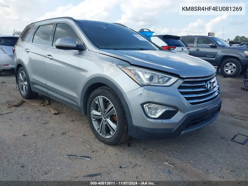 2014 Hyundai Santa Fe Limited VIN: KM8SR4HF4EU081269 Lot: 40813811