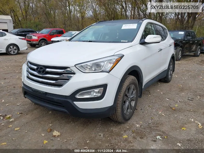 2014 Hyundai Santa Fe Sport 2.4L VIN: 5XYZU3LB5EG225705 Lot: 40829304