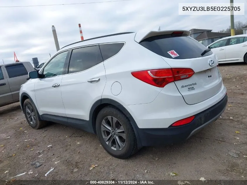 2014 Hyundai Santa Fe Sport 2.4L VIN: 5XYZU3LB5EG225705 Lot: 40829304