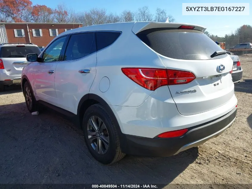 5XYZT3LB7EG167227 2014 Hyundai Santa Fe Sport 2.4L