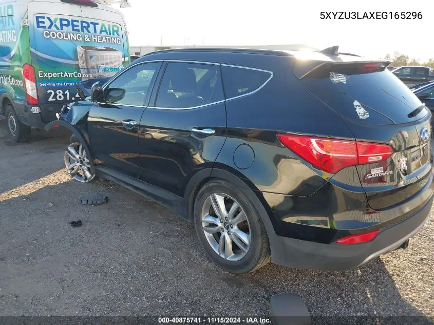 2014 Hyundai Santa Fe Sport 2.0L Turbo VIN: 5XYZU3LAXEG165296 Lot: 40875741