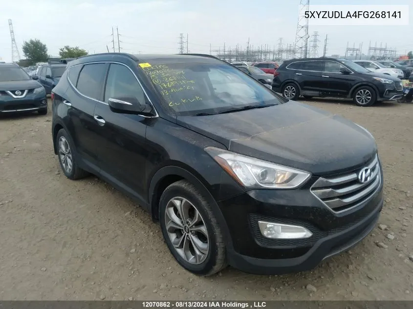 5XYZUDLA4FG268141 2015 Hyundai Santa Fe Sport